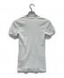 BRUNELLO CUCINELLI (ブルネロクチネリ) モニーレ装飾UネックTシャツ ホワイト サイズ:S：8000円