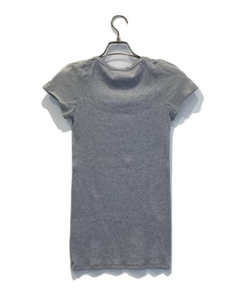 BRUNELLO CUCINELLI（ブルネロクチネリ）BRUNELLO CUCINELLI (ブルネロクチネリ) 切替カットソー グレー サイズ:Sの古着・服飾アイテム