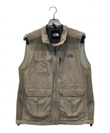 THE NORTH FACE（ザ ノース フェイス）の古着「TREKKER MESH VEST」｜ブラウン