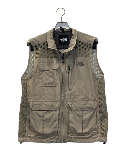 THE NORTH FACE（ザ ノース フェイス）THE NORTH FACE (ザ ノース フェイス) TREKKER MESH VEST ブラウン サイズ:Lの古着・服飾アイテム