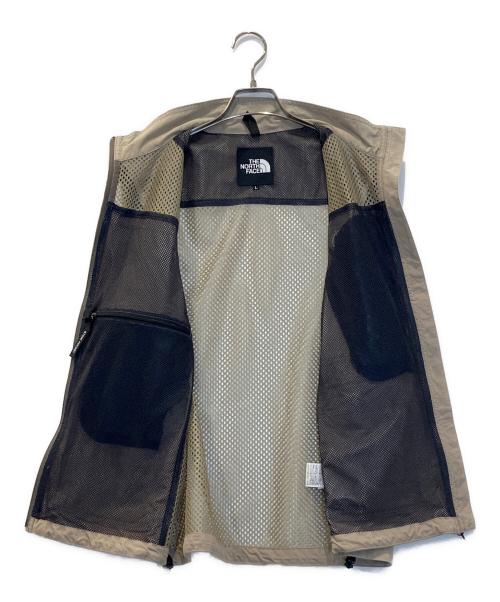 THE NORTH FACE（ザ ノース フェイス）THE NORTH FACE (ザ ノース フェイス) TREKKER MESH VEST ブラウン サイズ:Lの古着・服飾アイテム