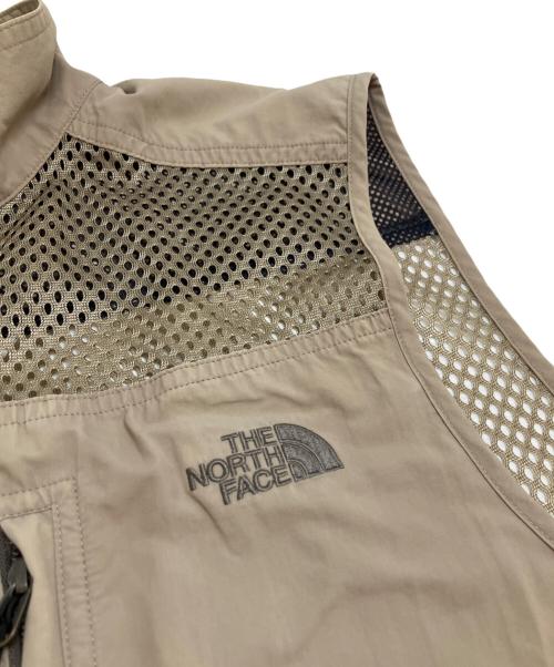 THE NORTH FACE（ザ ノース フェイス）THE NORTH FACE (ザ ノース フェイス) TREKKER MESH VEST ブラウン サイズ:Lの古着・服飾アイテム
