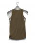 BRUNELLO CUCINELLI (ブルネロクチネリ) ノースリーブカットソー ブラウン サイズ:M：7000円