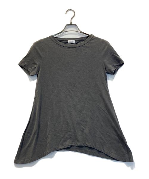 BRUNELLO CUCINELLI（ブルネロクチネリ）BRUNELLO CUCINELLI (ブルネロクチネリ) ワイドカットソー/変形カットソー グレー サイズ:Sの古着・服飾アイテム