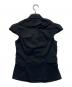 PRADA (プラダ) フリルノースリーブシャツ ブラック サイズ:40(M〜L)：12000円