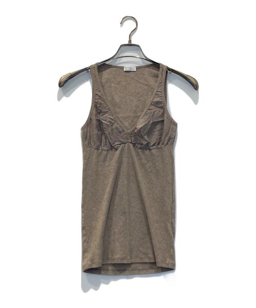 BRUNELLO CUCINELLI（ブルネロクチネリ）BRUNELLO CUCINELLI (ブルネロクチネリ) ノースリーブカットソー ブラウン サイズ:表記なしの古着・服飾アイテム
