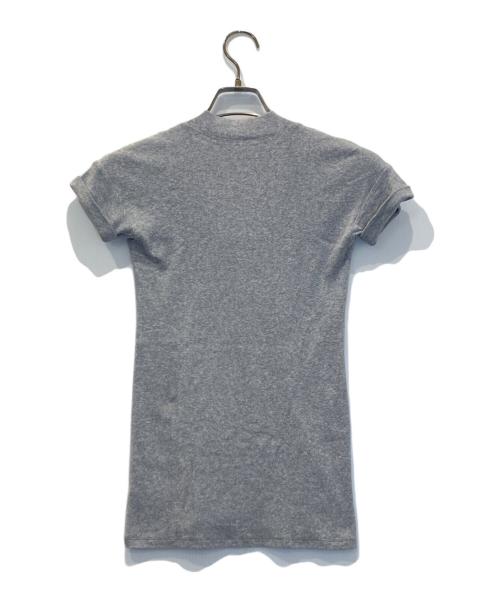 BRUNELLO CUCINELLI（ブルネロクチネリ）BRUNELLO CUCINELLI (ブルネロクチネリ) Uネックカットソー グレー サイズ:Mの古着・服飾アイテム
