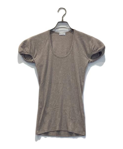 BRUNELLO CUCINELLI（ブルネロクチネリ）BRUNELLO CUCINELLI (ブルネロクチネリ) Uネックカットソー ブラウン サイズ:Sの古着・服飾アイテム