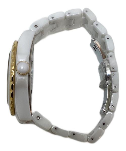 TECHNOS（テクノス）TECHNOS (テクノス) 腕時計 ホワイトの古着・服飾アイテム