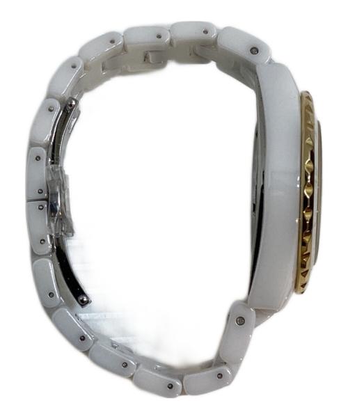 TECHNOS（テクノス）TECHNOS (テクノス) 腕時計 ホワイトの古着・服飾アイテム