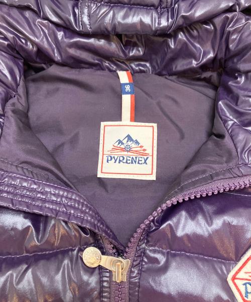 Pyrenex（ピレネックス）Pyrenex (ピレネックス) ダウンベスト パープル サイズ:36の古着・服飾アイテム