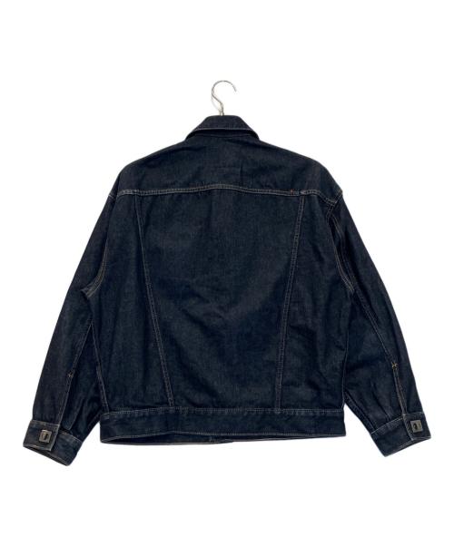 Calvin Klein（カルバンクライン）Calvin Klein (カルバンクライン) ターンロックデニムトラッカージャケット インディゴ サイズ:XSの古着・服飾アイテム