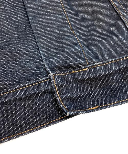 Calvin Klein（カルバンクライン）Calvin Klein (カルバンクライン) ターンロックデニムトラッカージャケット インディゴ サイズ:XSの古着・服飾アイテム
