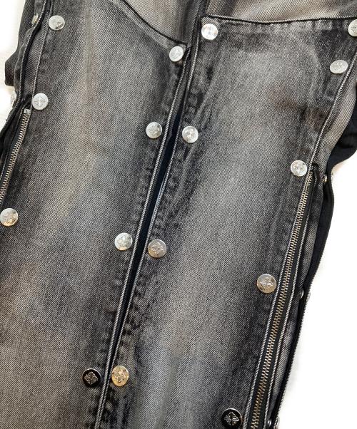GUAPI（グアピ）GUAPI (グアピ) Iron Grey Stacked Premium Denim ブラック サイズ:28の古着・服飾アイテム