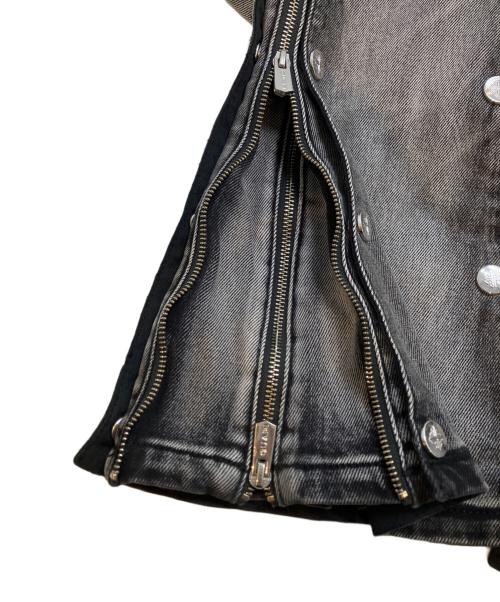 GUAPI（グアピ）GUAPI (グアピ) Iron Grey Stacked Premium Denim ブラック サイズ:28の古着・服飾アイテム