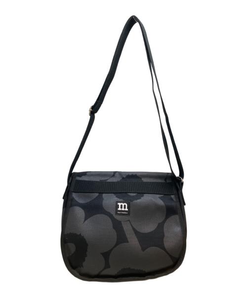 marimekko（マリメッコ）marimekko (マリメッコ) Pieni Unikko Salli Shoulder Bag ブラックの古着・服飾アイテム