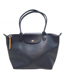 LONGCHAMP（ロンシャン）の古着「ル プリアージュ シティM」｜ネイビー