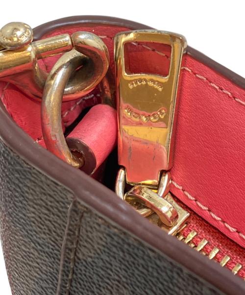 COACH（コーチ）COACH (コーチ) アリスサッチェルシグネチャーキャンバス ブラウン サイズ:表記なしの古着・服飾アイテム