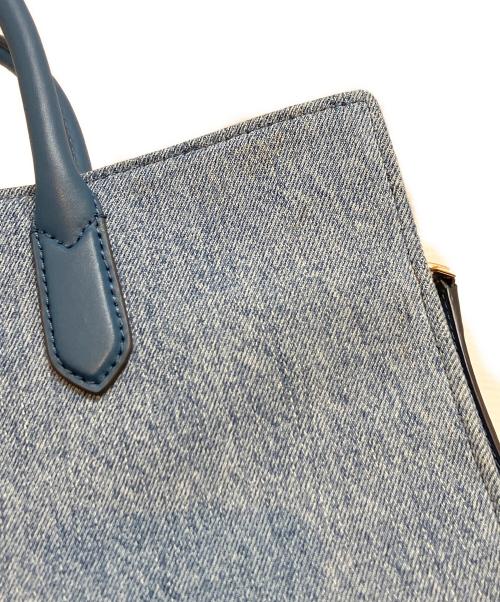 MICHAEL KORS（マイケルコース）MICHAEL KORS (マイケルコース) サッチェル/デニム2WAYバッグ ブルー サイズ:表記なしの古着・服飾アイテム