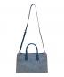 MICHAEL KORS (マイケルコース) サッチェル/デニム2WAYバッグ ブルー サイズ:表記なし：6000円