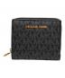 MICHAEL KORS（マイケルコース）の古着「JET SET TRAVEL BIFOLD WALLET」｜ブラック