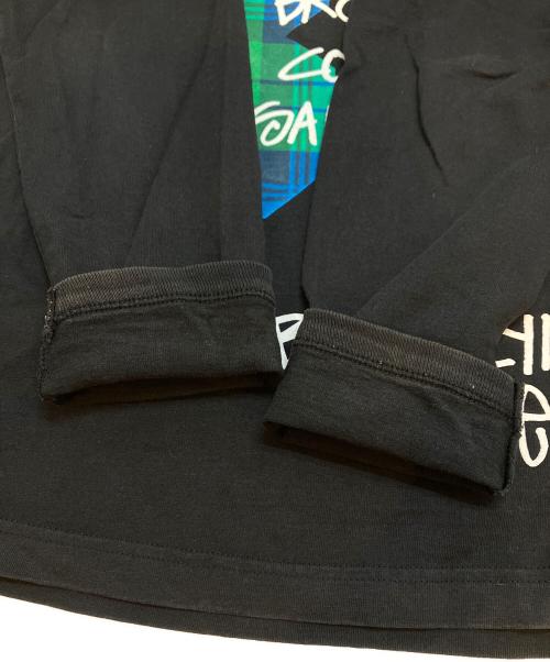 stussy（ステューシー）stussy (ステューシー) 00‘sロングスリーブカットソー ブラック サイズ:Sの古着・服飾アイテム