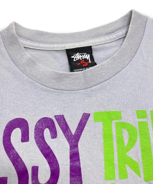 stussy（ステューシー）stussy (ステューシー) World Wide TEE グレー サイズ:Sの古着・服飾アイテム