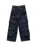 DIESELディーゼル）の古着「D-TOUCH-CARGO」｜ブラック