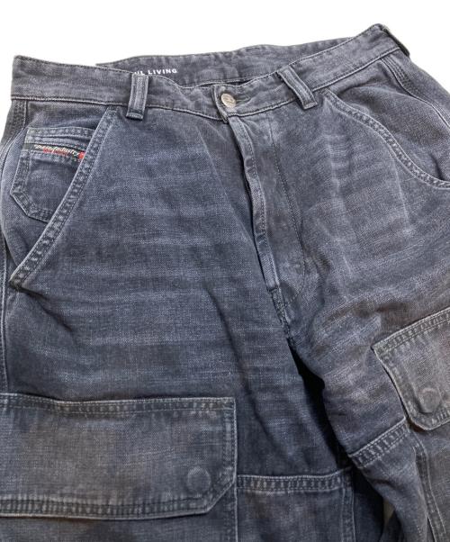 DIESEL（ディーゼル）DIESEL (ディーゼル) D-TOUCH-CARGO ブラック サイズ:W26(66CM)の古着・服飾アイテム