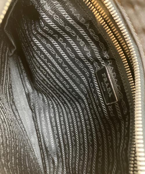 PRADA（プラダ）PRADA (プラダ) ナイロンショルダーバッグ ブラック サイズ:表記なしの古着・服飾アイテム