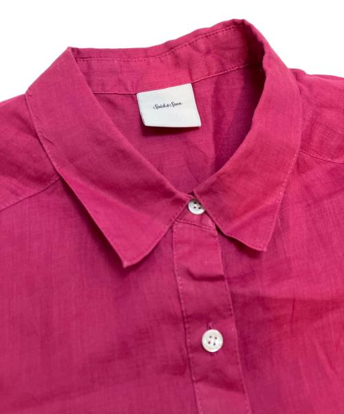 Spick and Span（スピック＆スパン）Spick and Span (スピック＆スパン) ラミーチュニックシャツ ピンク サイズ:表記なしの古着・服飾アイテム