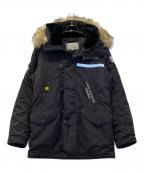 AVIREXアヴィレックス）の古着「N-3B BLACK NIGHTS」｜ブラック