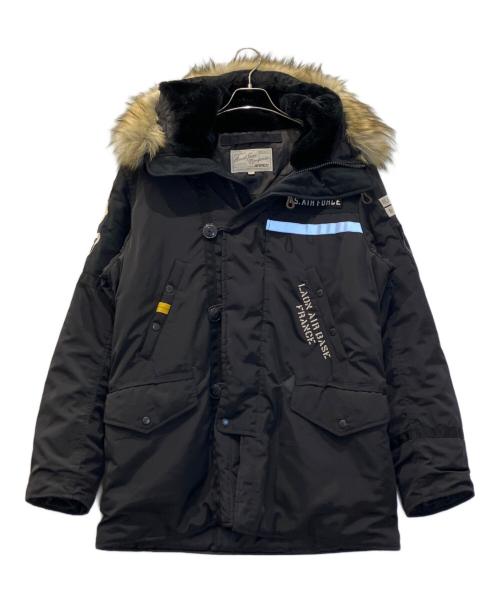 AVIREX（アヴィレックス）AVIREX (アヴィレックス) N-3B BLACK NIGHTS ブラック サイズ:XLの古着・服飾アイテム