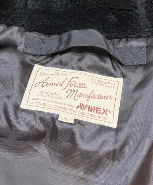 AVIREX（アヴィレックス）AVIREX (アヴィレックス) N-3B BLACK NIGHTS ブラック サイズ:XLの古着・服飾アイテム