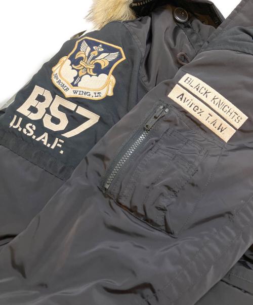 AVIREX（アヴィレックス）AVIREX (アヴィレックス) N-3B BLACK NIGHTS ブラック サイズ:XLの古着・服飾アイテム