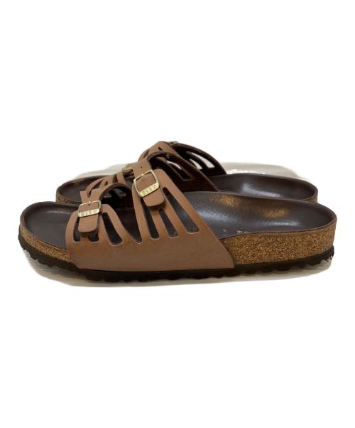 BIRKENSTOCK（ビルケンシュトック）BIRKENSTOCK (ビルケンシュトック) ビルコフロー ヌバック　granada ベージュ サイズ:25CMの古着・服飾アイテム