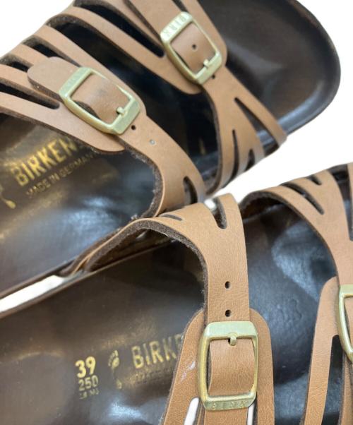 BIRKENSTOCK（ビルケンシュトック）BIRKENSTOCK (ビルケンシュトック) ビルコフロー ヌバック　granada ベージュ サイズ:25CMの古着・服飾アイテム