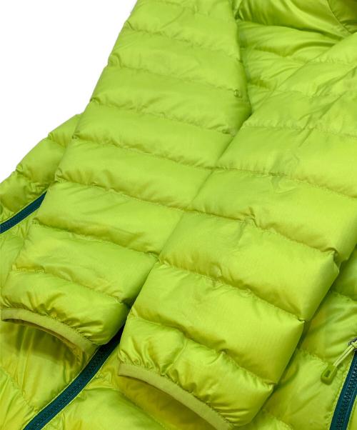 Patagonia（パタゴニア）Patagonia (パタゴニア) Down Sweater Hoody ライムグリーン/黄緑 サイズ:Sの古着・服飾アイテム