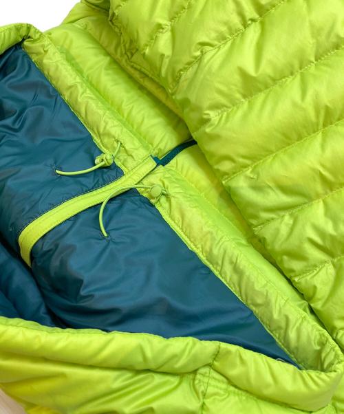 Patagonia（パタゴニア）Patagonia (パタゴニア) Down Sweater Hoody ライムグリーン/黄緑 サイズ:Sの古着・服飾アイテム