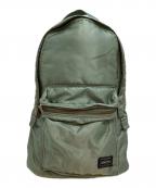 PORTERポーター）の古着「TANKER/BACKPACK/リュック」｜カーキ