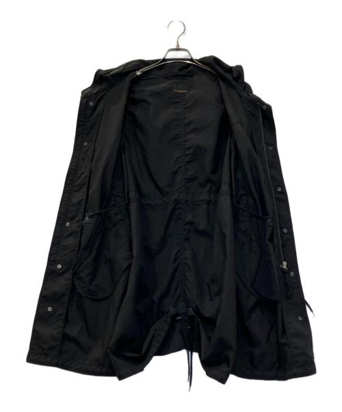 Hysteric Glamour（ヒステリックグラマー）Hysteric Glamour (ヒステリックグラマー) ナイロンモッズコート ブラック サイズ:FREEの古着・服飾アイテム