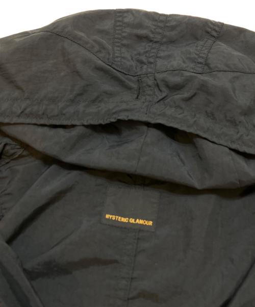 Hysteric Glamour（ヒステリックグラマー）Hysteric Glamour (ヒステリックグラマー) ナイロンモッズコート ブラック サイズ:FREEの古着・服飾アイテム