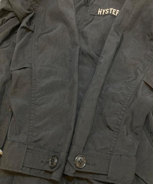 Hysteric Glamour（ヒステリックグラマー）Hysteric Glamour (ヒステリックグラマー) ナイロンモッズコート ブラック サイズ:FREEの古着・服飾アイテム