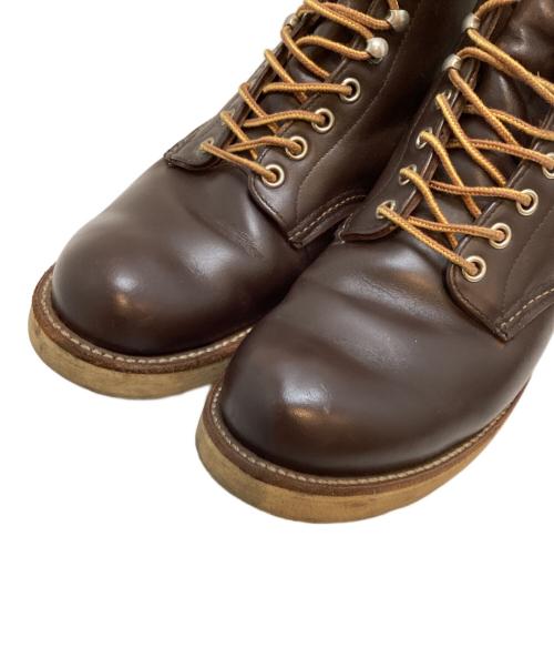 RED WING（レッドウィング）RED WING (レッドウィング) クラシックラウンドブーツ ブラウン サイズ:8Dの古着・服飾アイテム