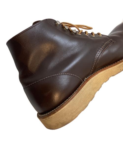 RED WING（レッドウィング）RED WING (レッドウィング) クラシックラウンドブーツ ブラウン サイズ:8Dの古着・服飾アイテム
