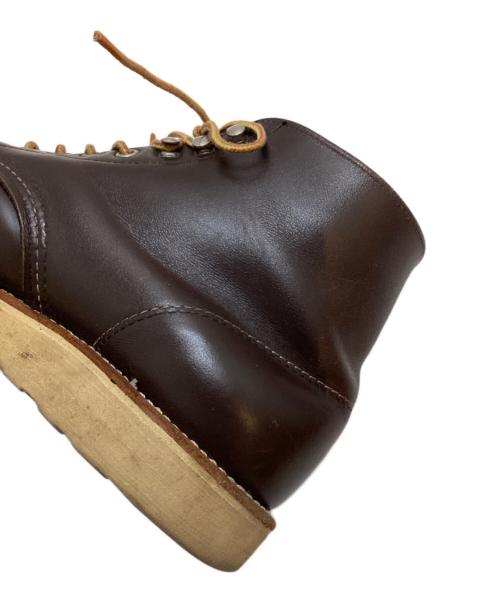 RED WING（レッドウィング）RED WING (レッドウィング) クラシックラウンドブーツ ブラウン サイズ:8Dの古着・服飾アイテム