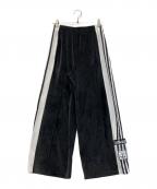 adidasアディダス）の古着「ADIBREAK VELOUR TP」｜ブラック