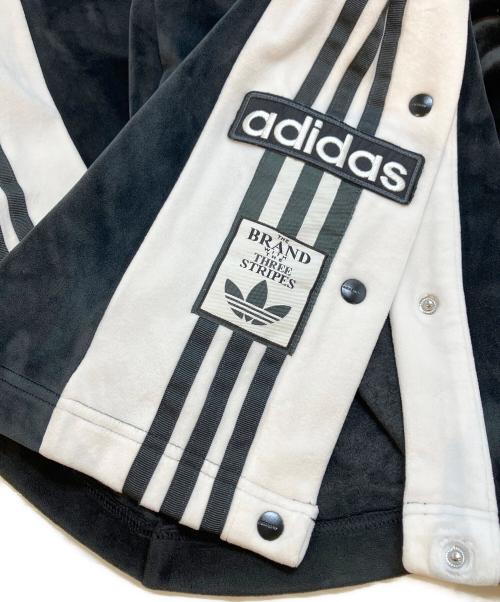 adidas（アディダス）adidas (アディダス) ADIBREAK VELOUR TP ブラック サイズ:XLの古着・服飾アイテム