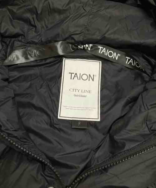 TAION（タイオン）TAION (タイオン) シティ ダウンケープ ブラック サイズ:FREEの古着・服飾アイテム