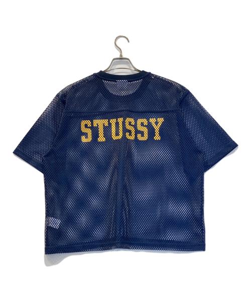 stussy（ステューシー）stussy (ステューシー) Team Jersey 80 Mesh ネイビー サイズ:Lの古着・服飾アイテム
